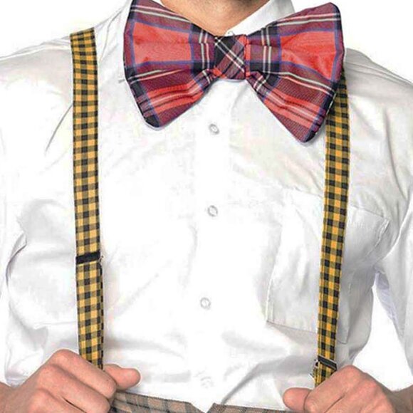 Unisex Nerdy 3Pc Kit One Size OS Roleplay Cosplay Costume Accessory - Picture 6 of 6